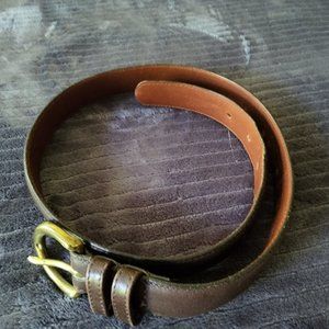 vintage coach leather belt